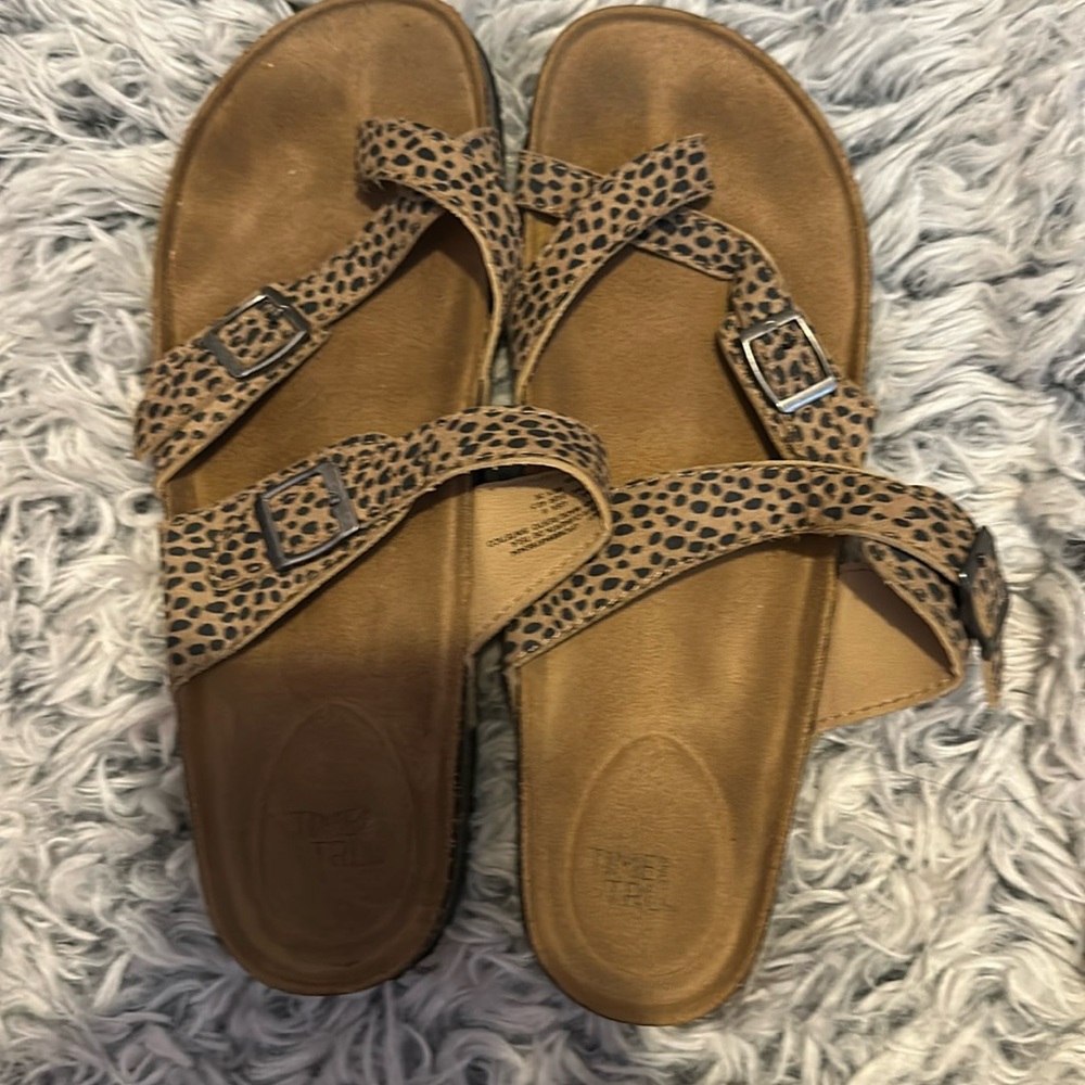 Leapard Sandal